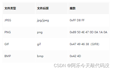 文件上传前前端通过魔数（magic number）去限制上传文件类型