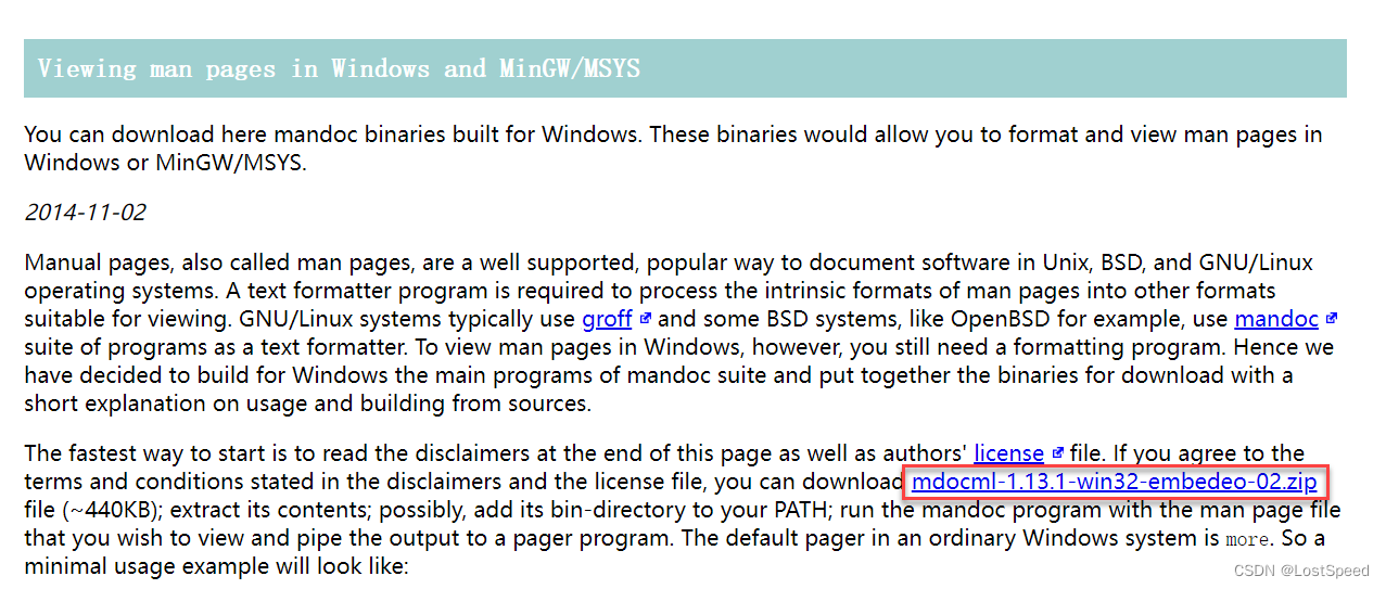 how to view linux man file or .1 file on windows_怎么在window下查看linux man ...