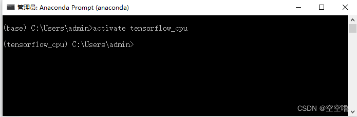 tensorflow安装教程详解（Win10，CPU，Anaconda）