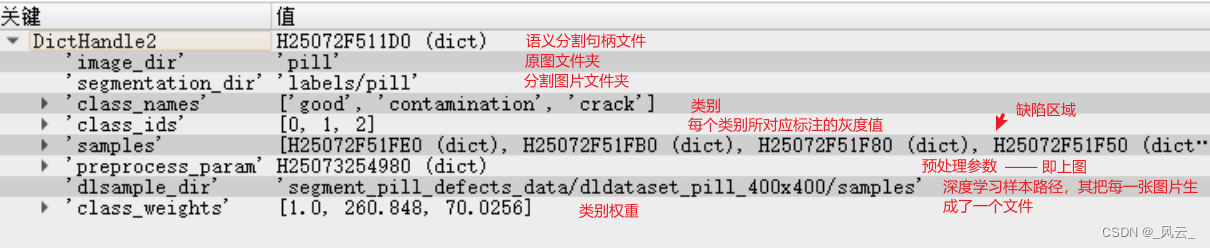 语义分割文件的信息