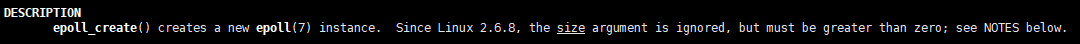 epoll描述