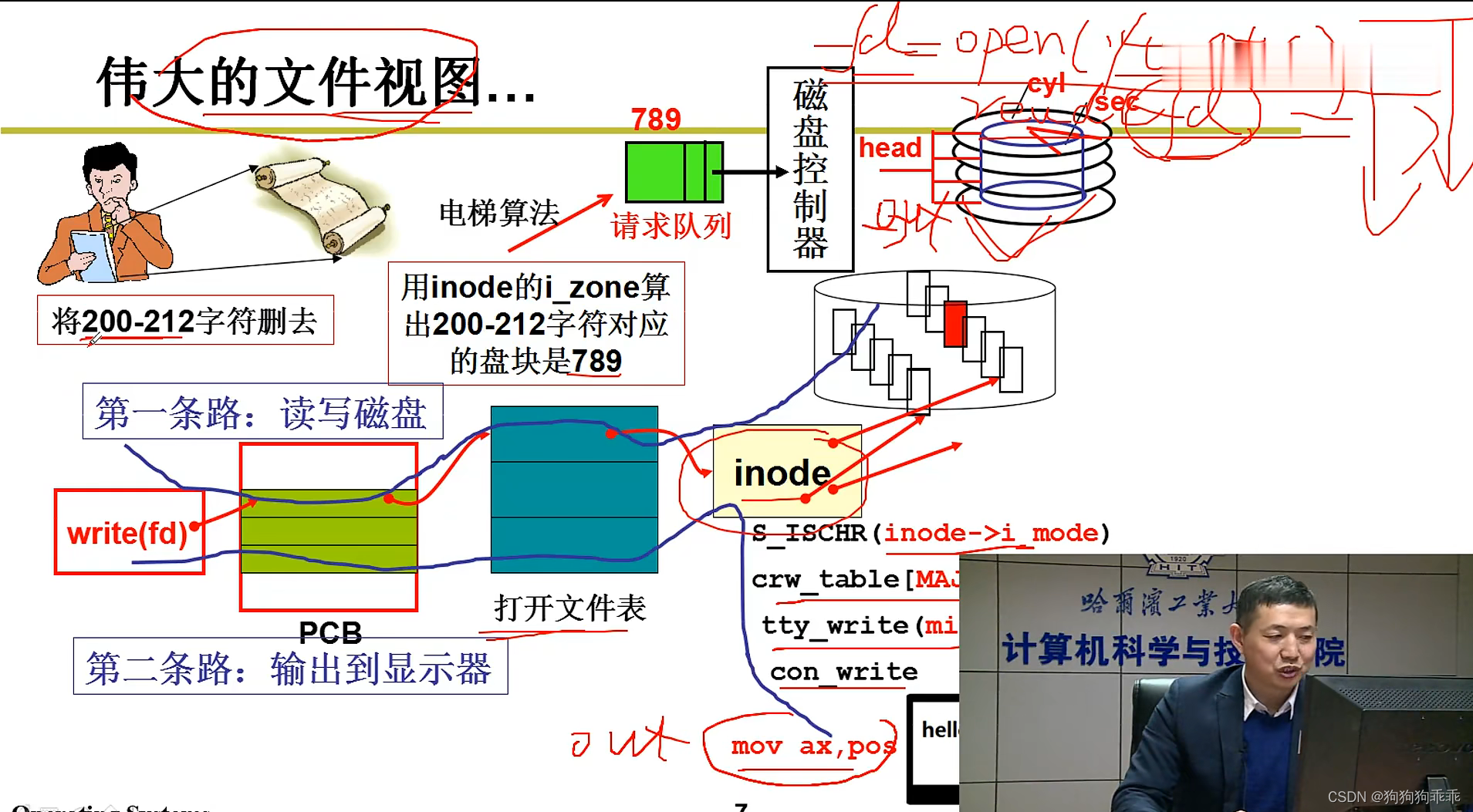 OS 磁盘  从生磁盘到文件 文件使用磁盘