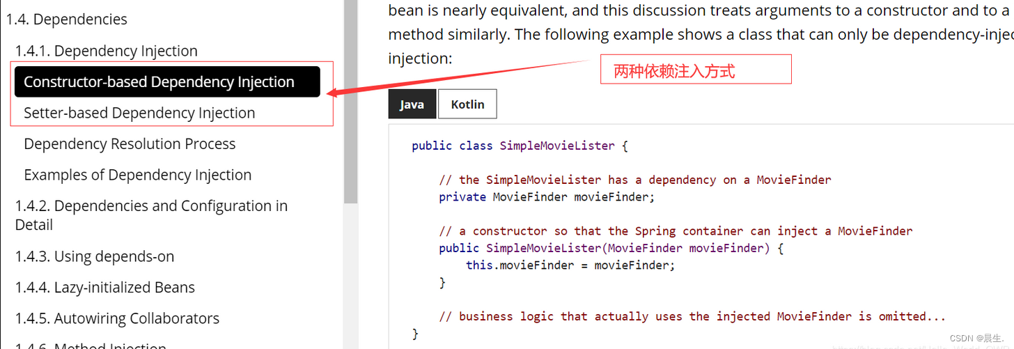 Field injection is not