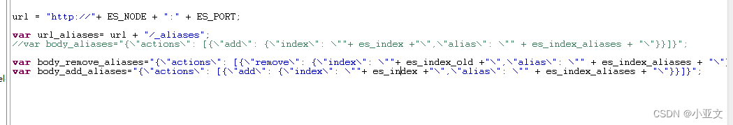 ES 索引重命名--Reindex（一）