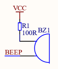 蜂鸣器电路图
