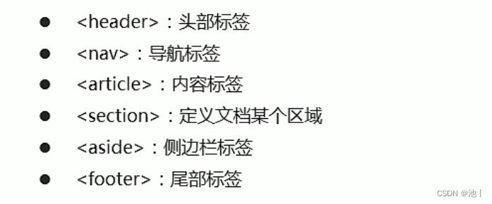 HTML5标签语义-CSDN博客