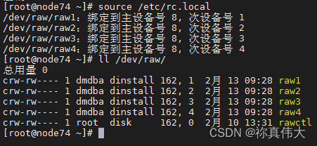 DM8:DMDSC共享存储集群搭建-共享存储绑定
