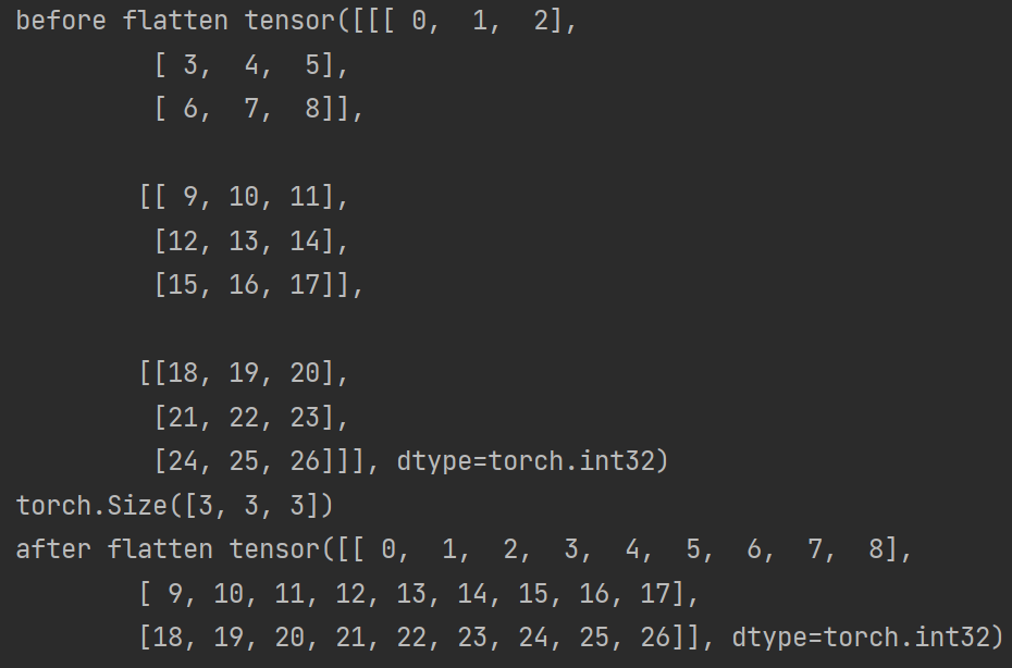 PyTorch基础（15） torch.flatten()方法CSDN博客