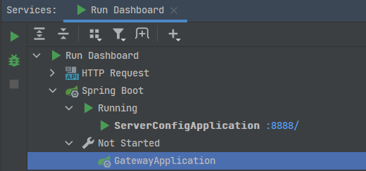 Intellij run dashboard spring on sale boot