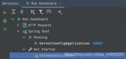 Intellij run sales dashboard spring boot
