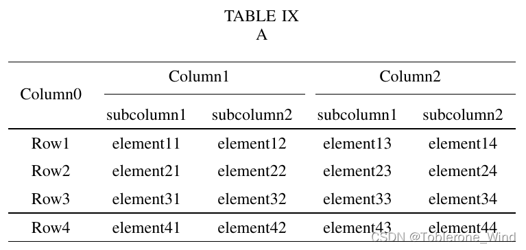 Latex \cmidrule影响单元格高度和纵向居中问题