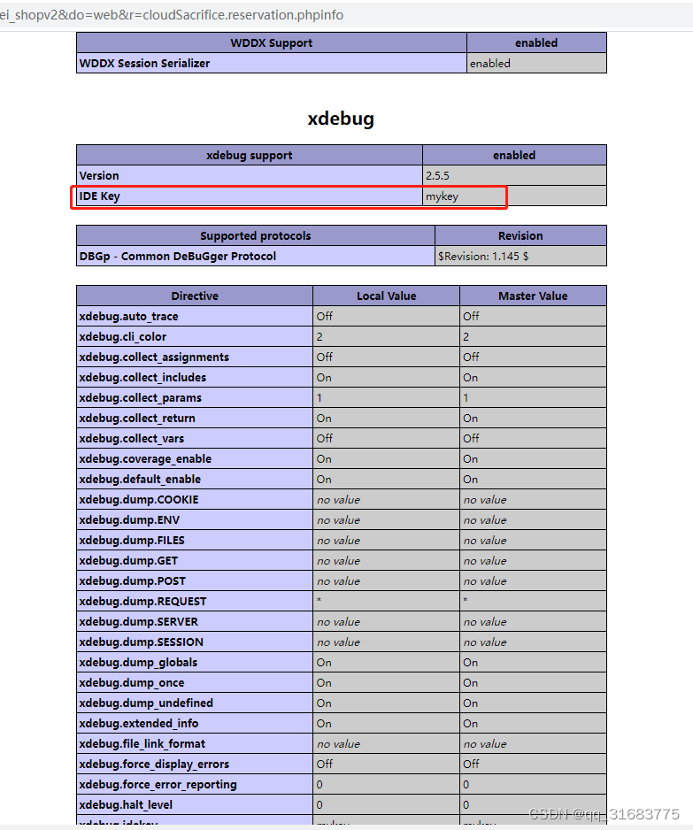 宝塔 Xdebug Idea 调试 Php