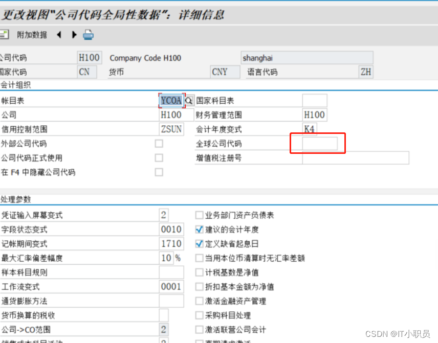 如何创建全球（全局）公司代码 （Global Company Code ）_sap全球公司代码是多少CSDN博客