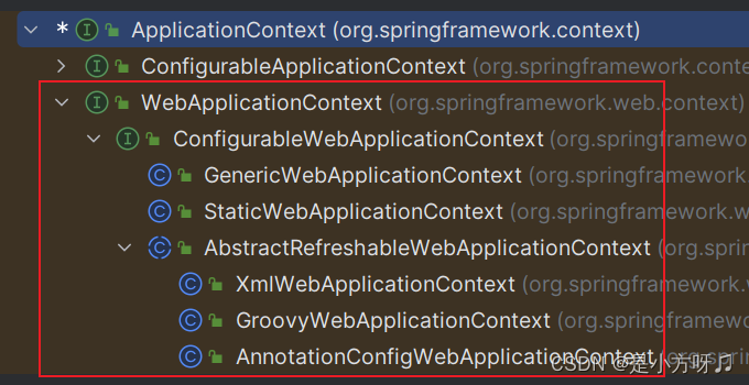 依赖了 spring-webmvc 坐标后多出来的实现