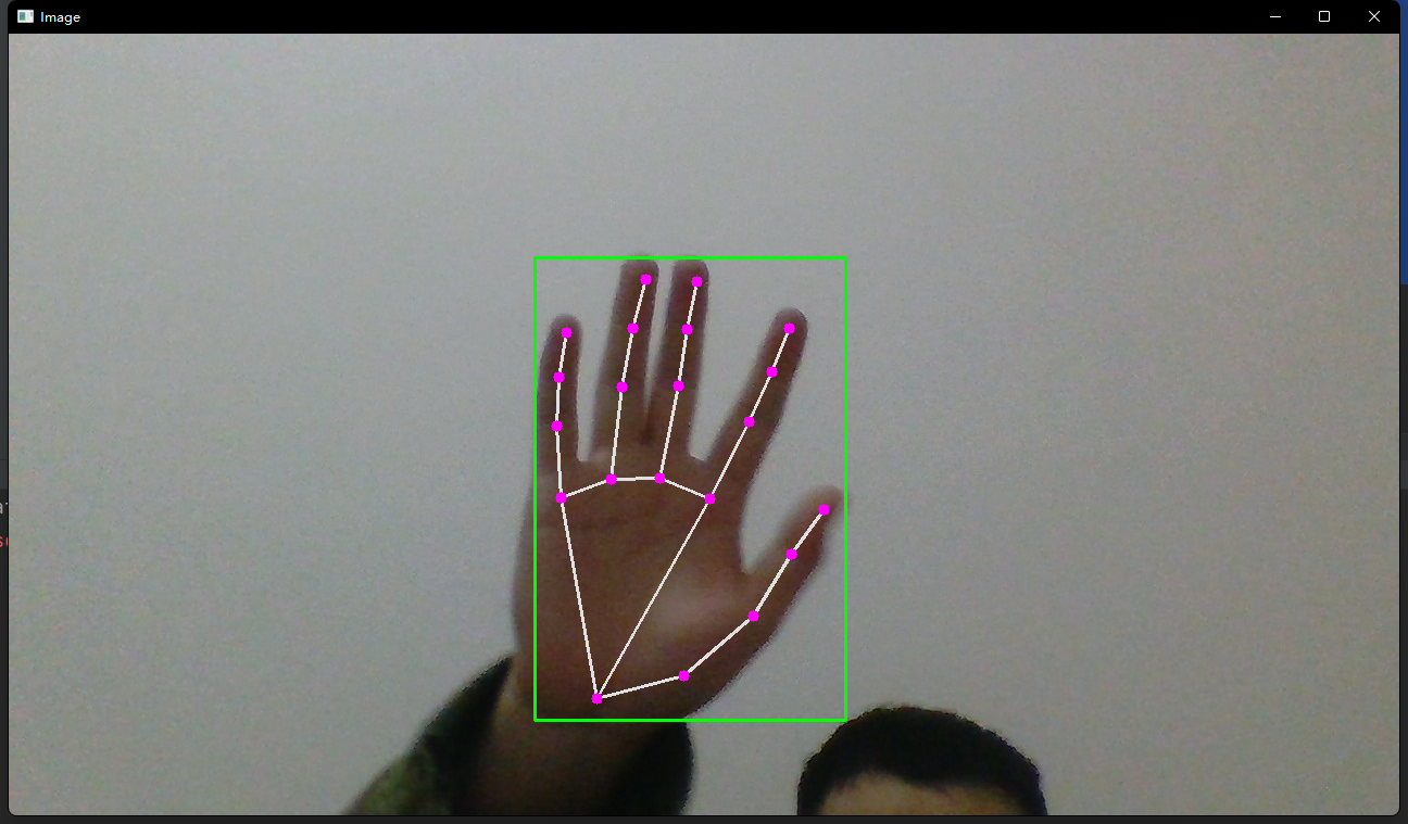 opencv实现手势识别进行虚拟拖放_from cvzone.handtrackingmodule import handdetector