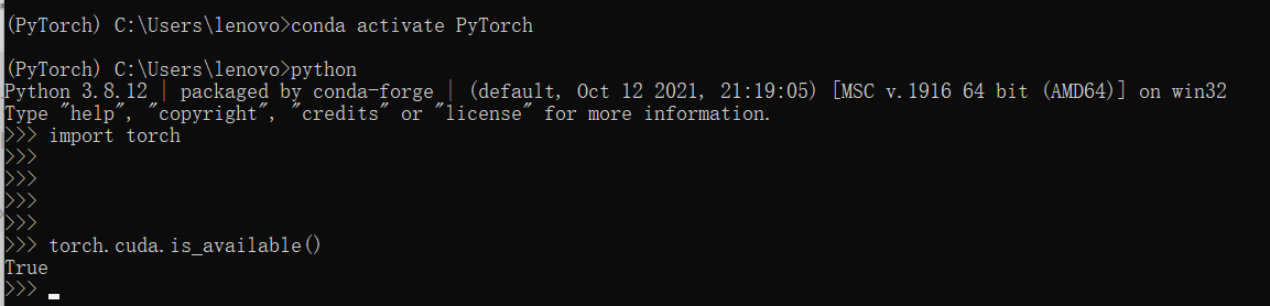 用pip安装pytorch