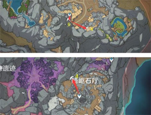 原神白铁矿位在哪里 原神白铁矿采集点位置分布图