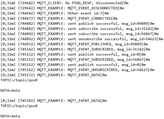 ESP32 ESP-IDF MQTT