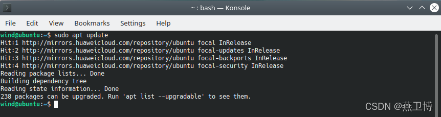 Kubuntu-更换镜像源-完成