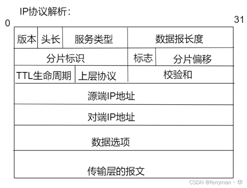 IP协议格式
