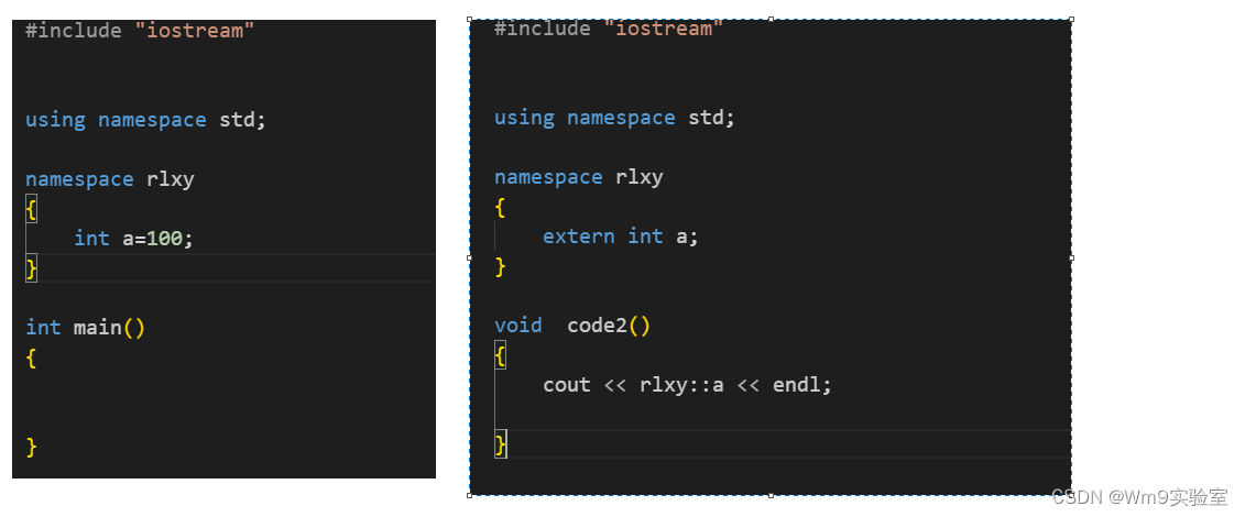 C++基础 -3- 匿名空间，命名空间跨文件使用