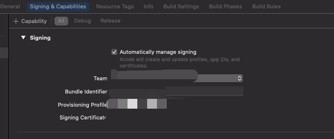 xcode The archive contains nothing that can be signed