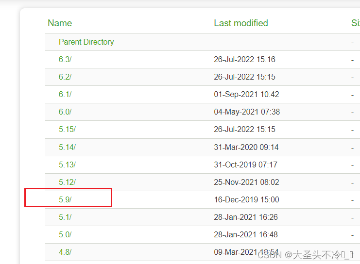 选择5.9.9