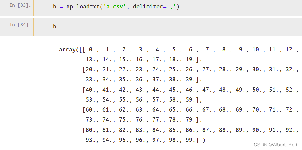 4.1 - 7 - load a.csv 内容