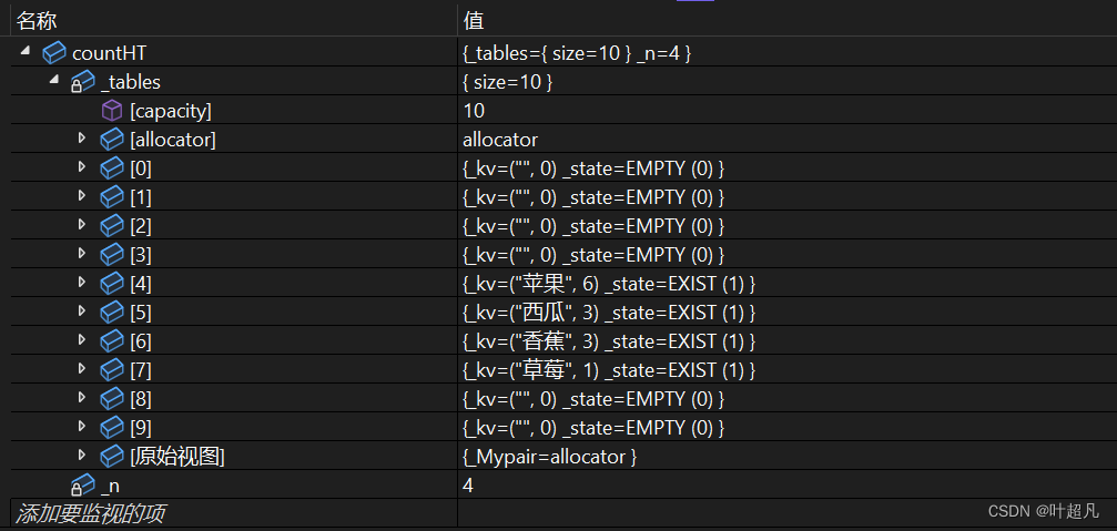 详解c++---哈希闭散列