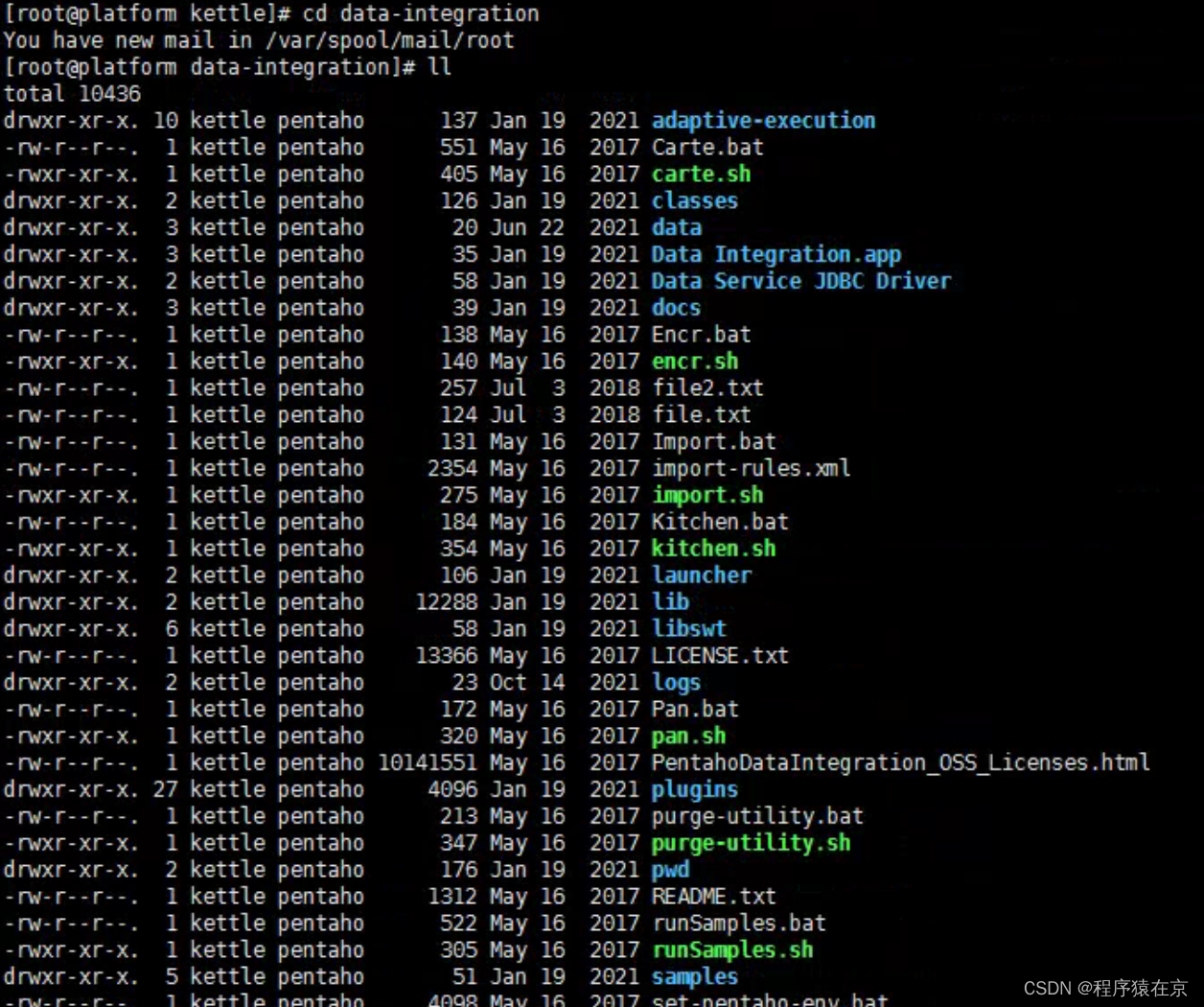 实战——Linux定时执行Kettle的kjb文件