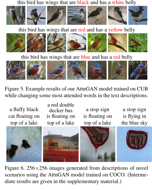 Text to image论文精读 AttnGAN: Fine-Grained TexttoImage Generation with Attention（带有注意的生成对抗网络细化文本到图像生成）