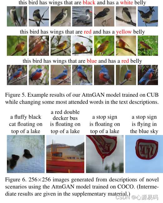 Text to image论文精读 AttnGAN: Fine-Grained TexttoImage Generation with Attention（带有注意的生成对抗网络细化文本到图像生成）