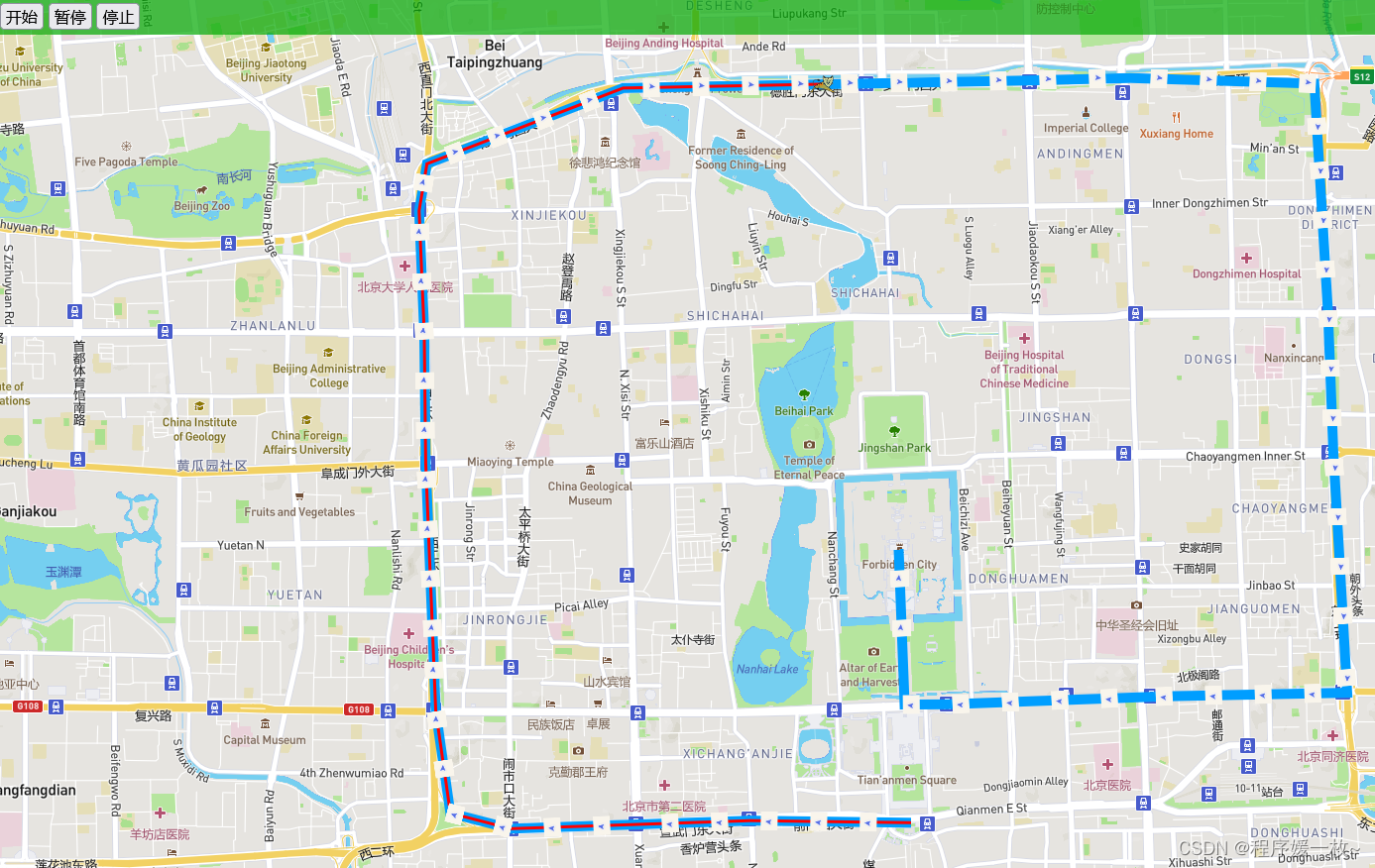 Mapbox gl HTML经纬度点渲染，动态轨迹播放，自定义图形以及轨迹上显示箭头方向