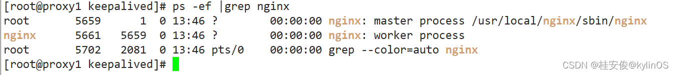 Nginx+keeplived高可用