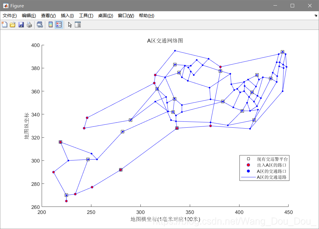 数学建模——matlab绘制 地图 散点图连线图 (运用plot、scatter、struct、xlsread等函数)【全文8000字 ...