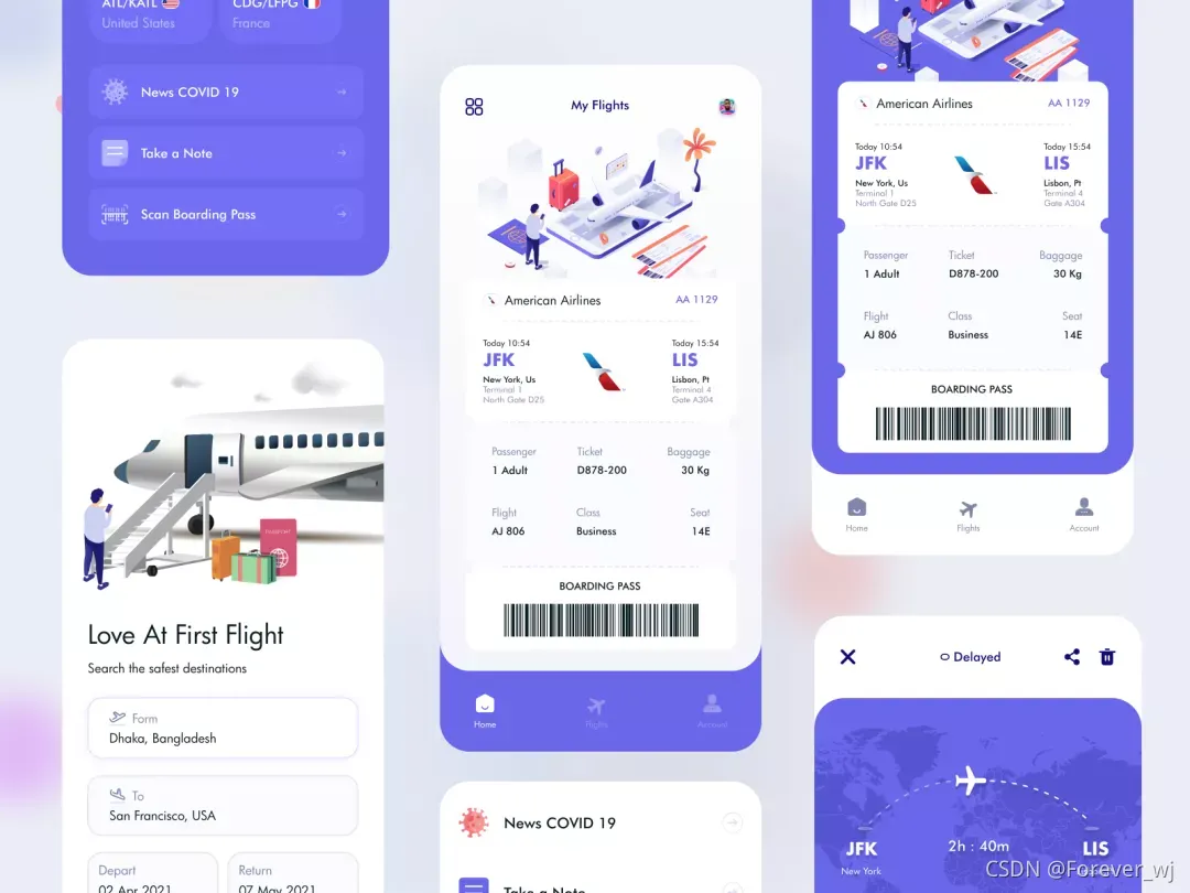 Flight Ticket Booking App by Anwar Hossain