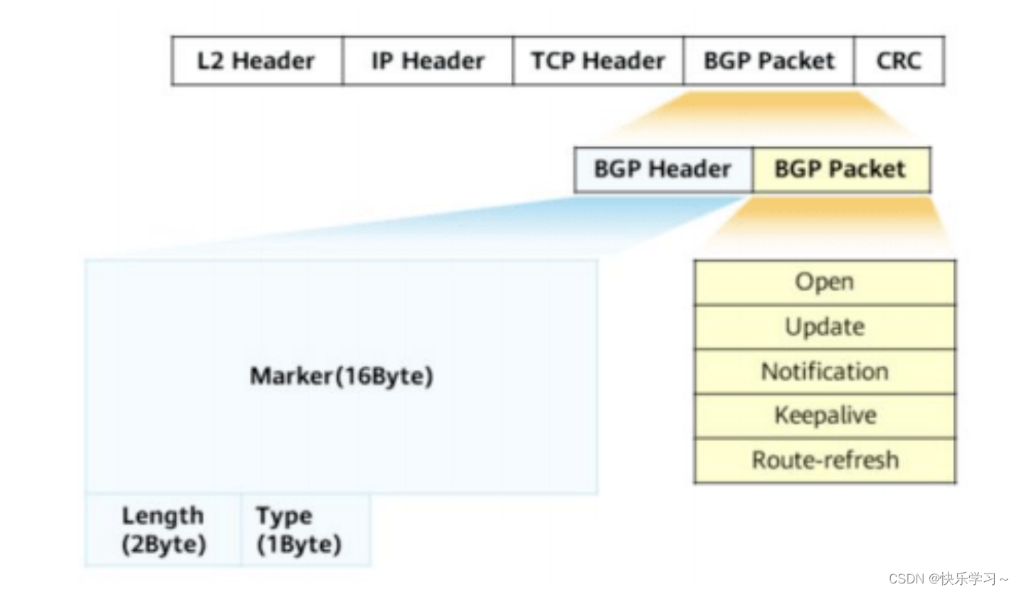 【博客459】BGP(边界网关协议)报文格式_routerefresh报文CSDN博客