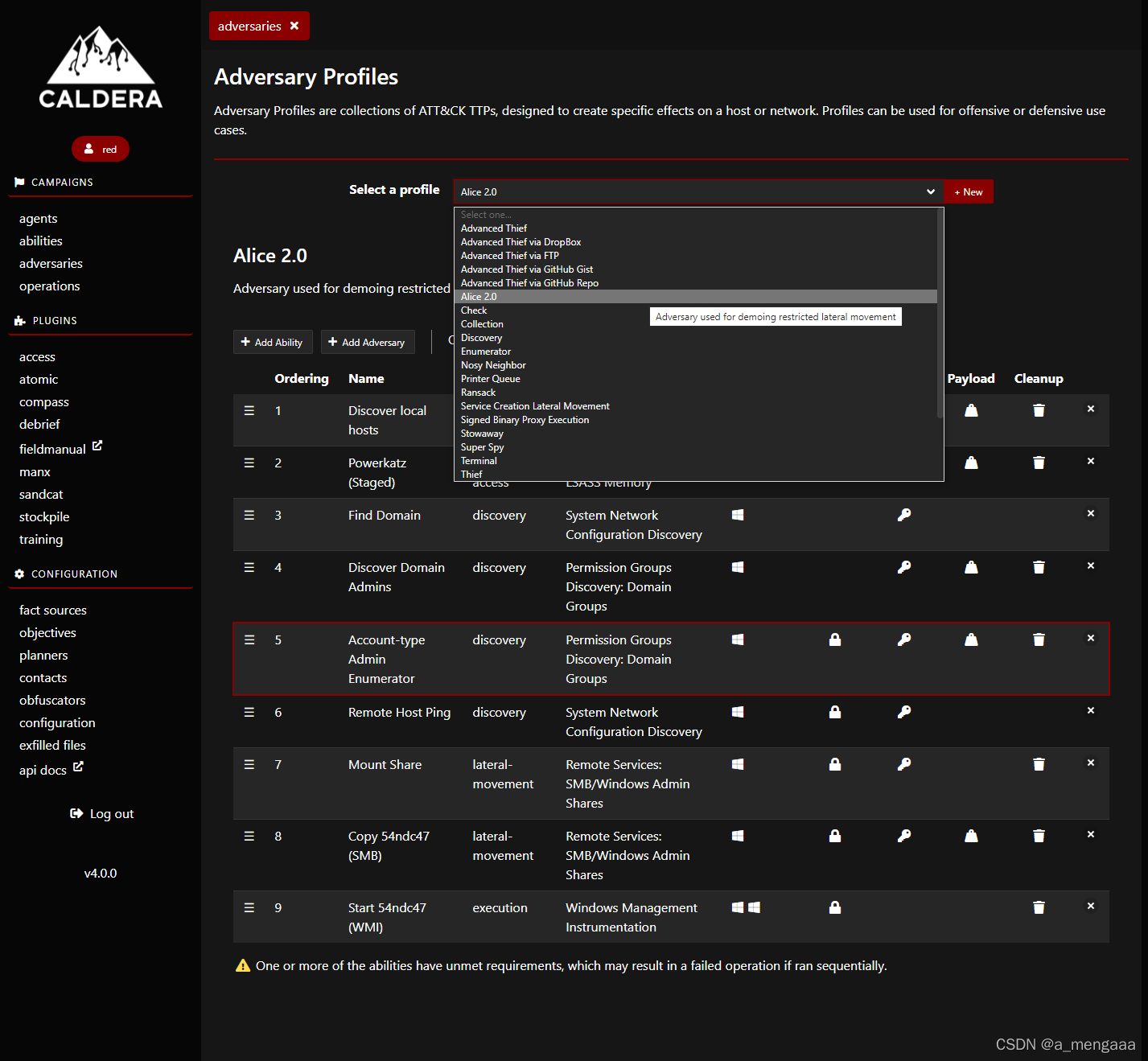 【精选】Caldera 4.0.0 使用说明_caldera command_all_in...的博客-CSDN博客