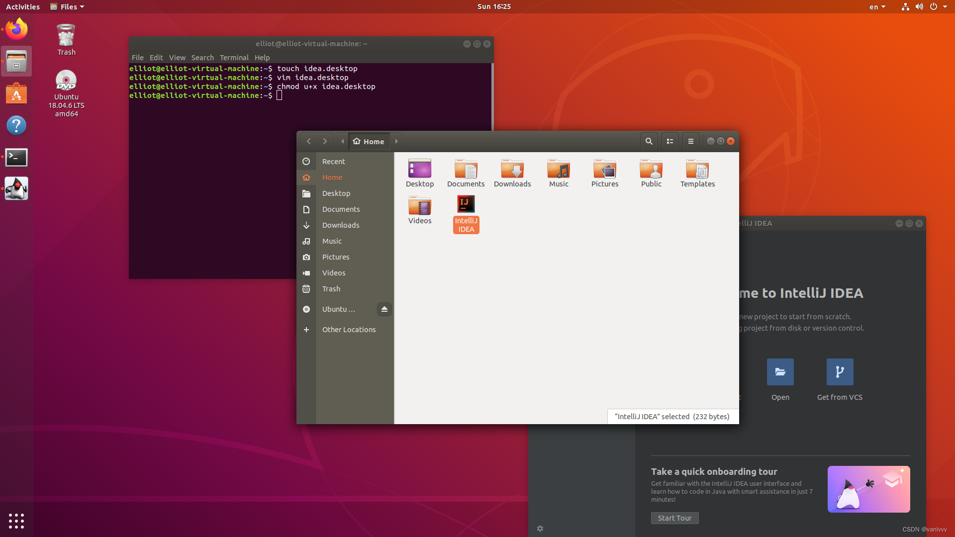 tar.gz文件的位置)1进入解压后的文件夹:downloads/idea-ic-221.5591.