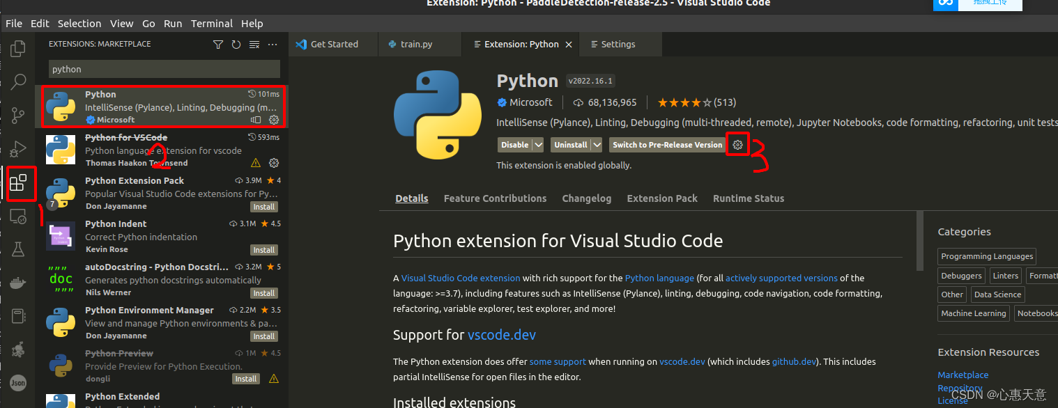vscode篇---设置python路径，项目主目录和添加参数_vscode设置python路径-CSDN博客