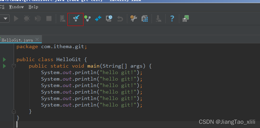 Java_Git：5. 在IntelliJ IDEA中使用git