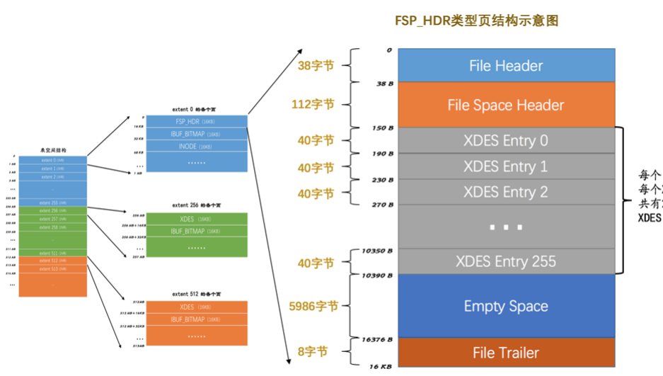 FSP_HDR类型结构示意图