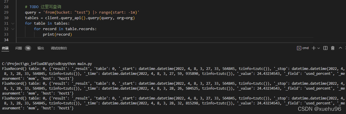 时序数据库influxDB(三)Python连接TSDB——influxDB2_influx2 py-CSDN博客