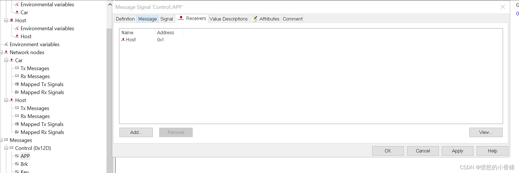 利用CANdb++制作dbc_vector candb++ dbc文件无法修改-CSDN博客