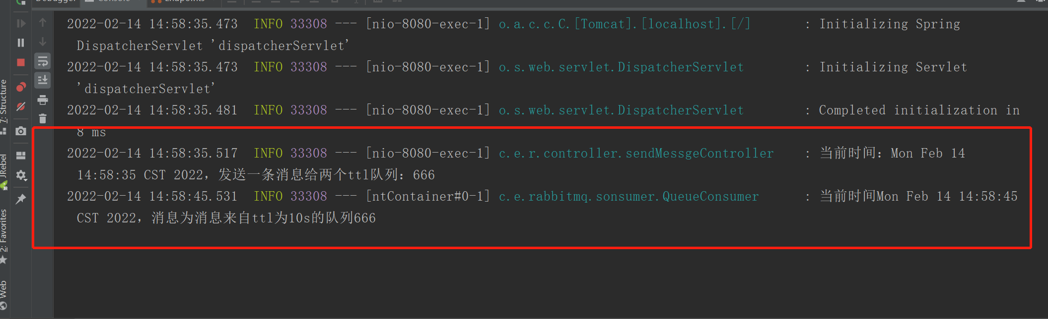 rabbitmq 死信队列（过期）