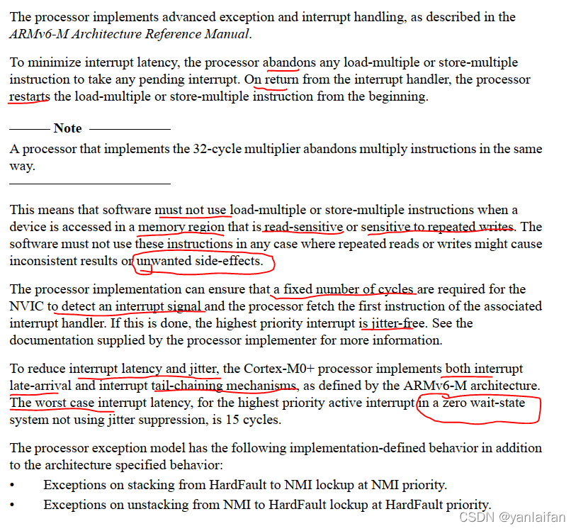 ARM cortex M0+ introduction_cortex -m0+技术参考手册 (trm)-CSDN博客