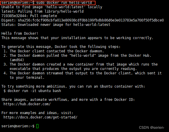 ubuntu22.04安装docker