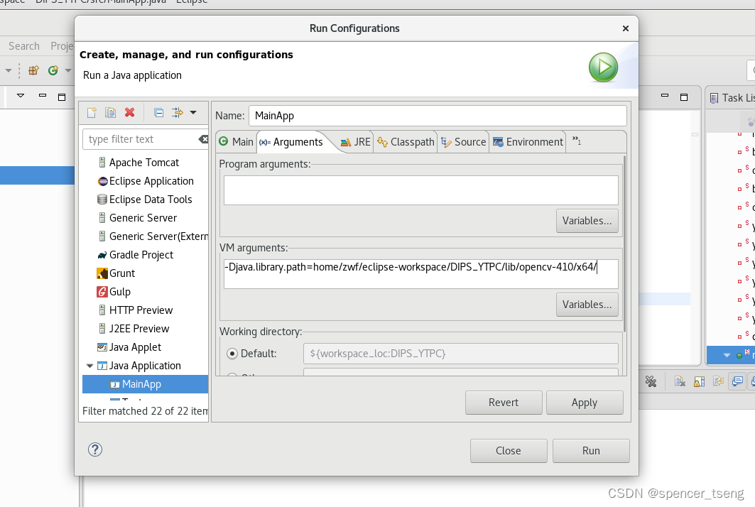 java.lang.UnsatisfiedLinkError: no opencv_java410 in java.library.path