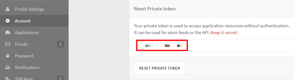 private_token