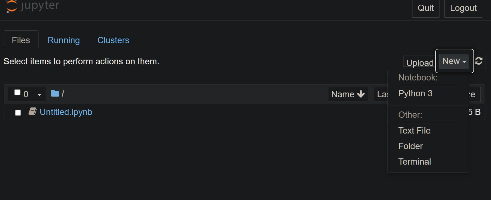 New里边没有pytorch